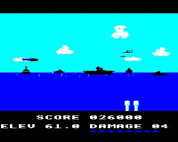 Beach-head (1984)(U.S. Gold) screen shot game playing